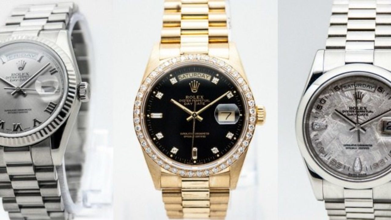 how much is a rolex presidential watch