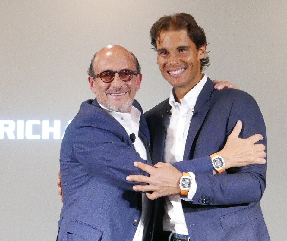 Rafael Nadal Wearing Richard Mille at Paris Press Conference