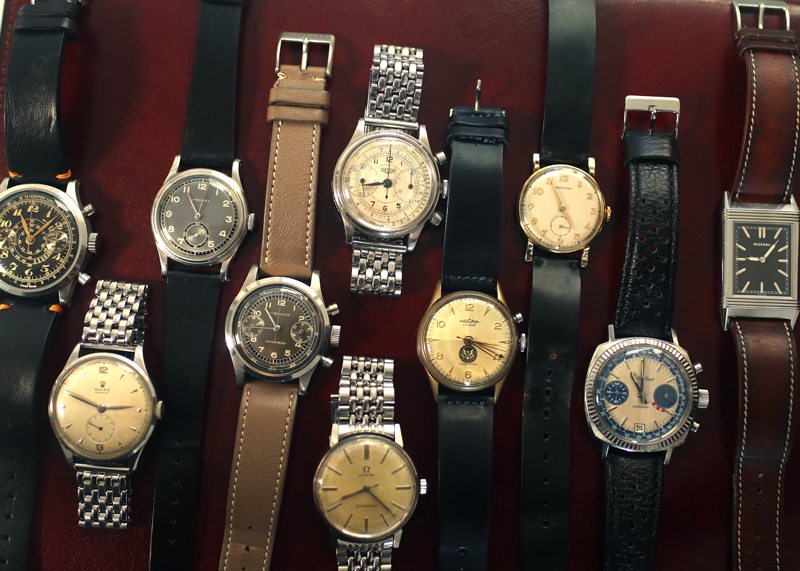 Eric Wind's watch collection