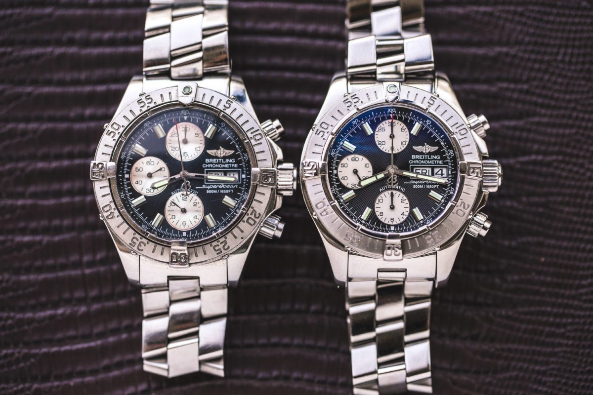 Real Vs. Fake Watch: Breitling SuperOcean Chronograph