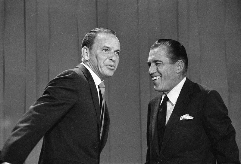 Ed Sullivan and Frank Sinatra