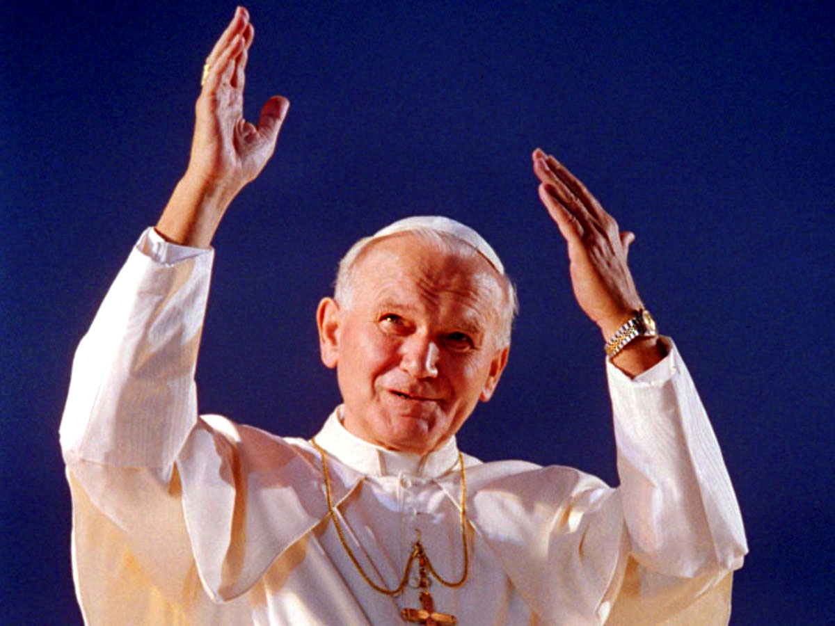 Pope John Paul II: Wearing a Rolex DateJust