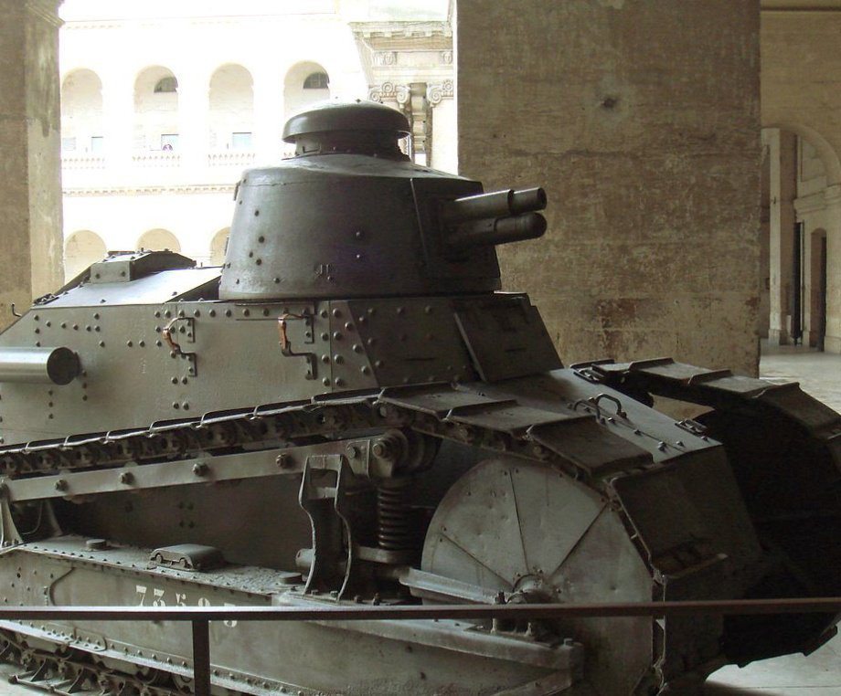 A Renault FT-17, the Inspiration for the Cartier Tank