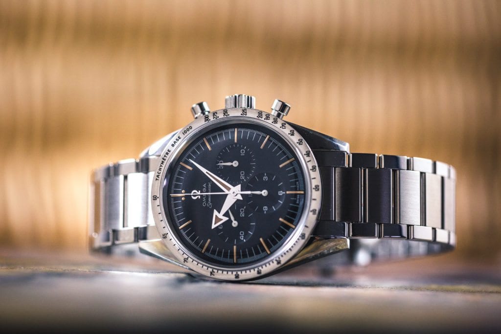 Five unique OMEGA watches - Speedmaster 60th Anniversary