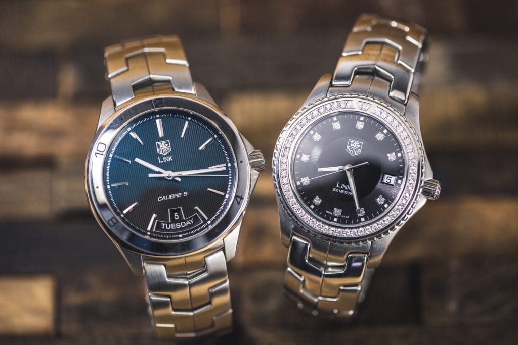 Watch Pairs: Tag Heuer Links