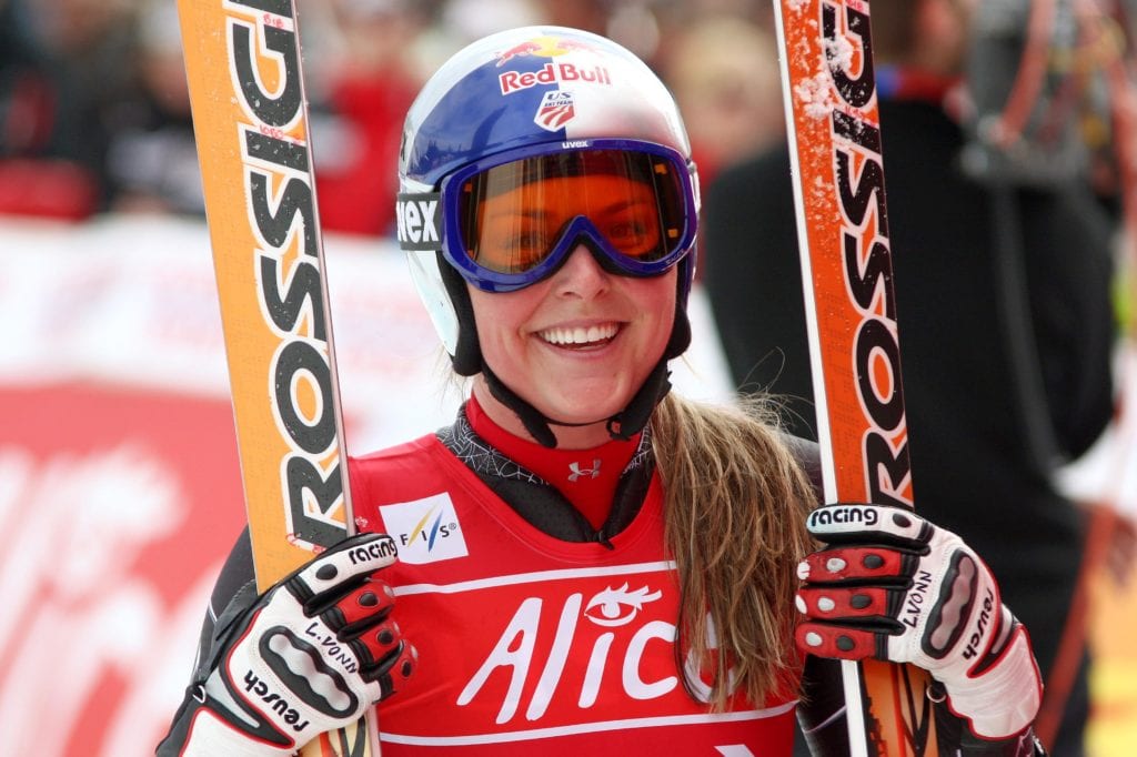 Skier Lindsey Vonn