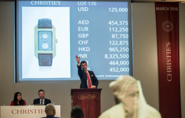 Watch auction