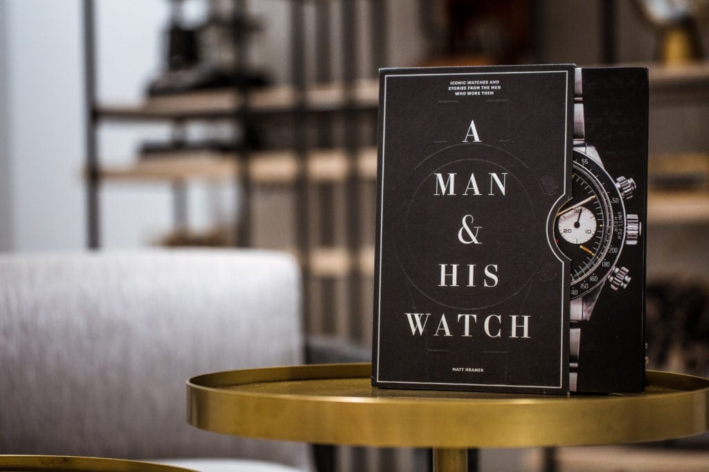 a man & his watch book