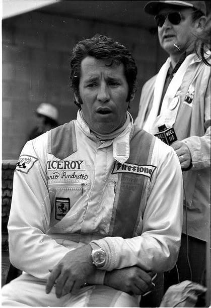 celebrities and their watches - mario andretti