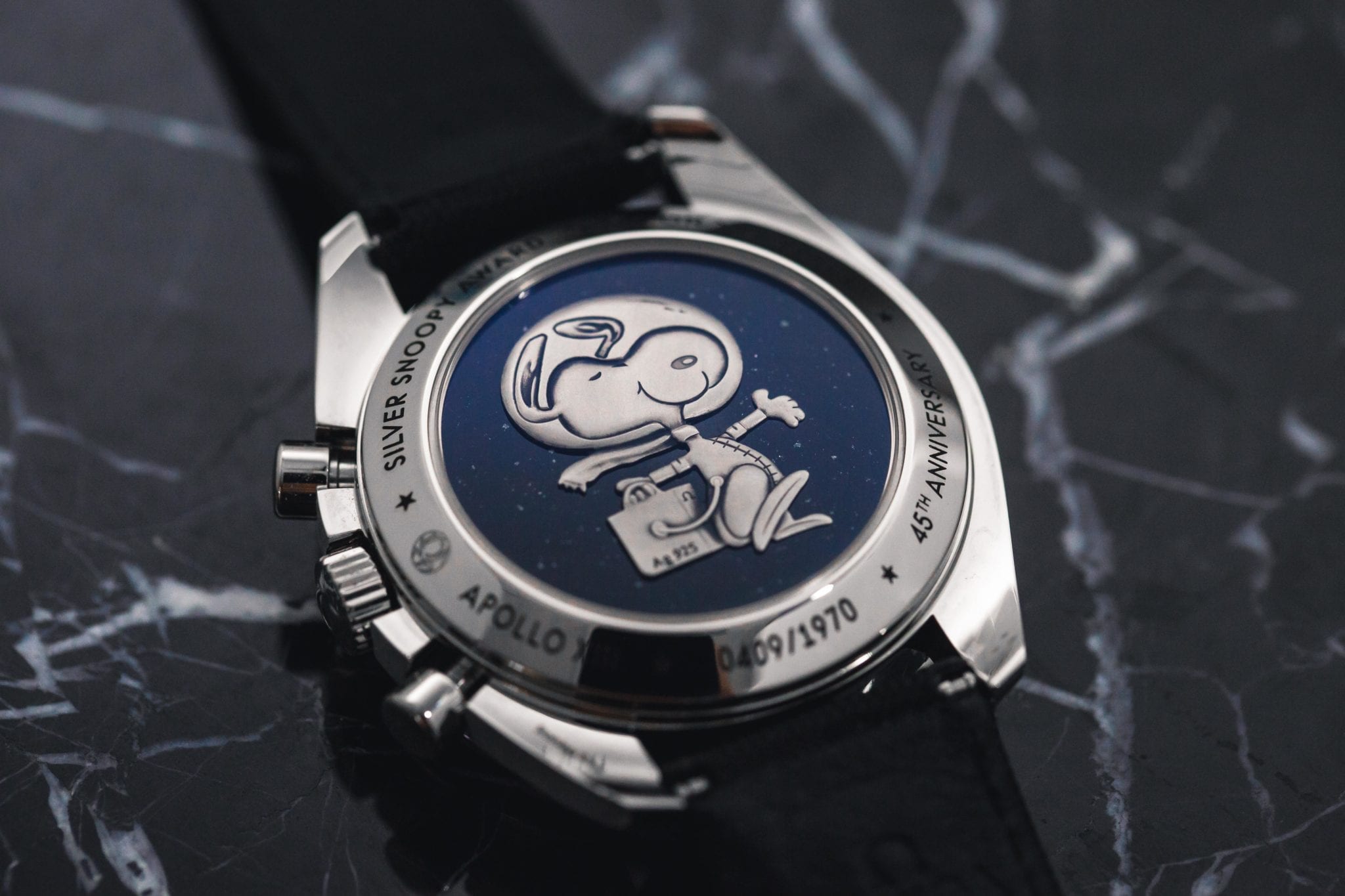Introducing: The Omega Speedmaster 'Silver Snoopy Award' 50th Anniversary -  Hodinkee