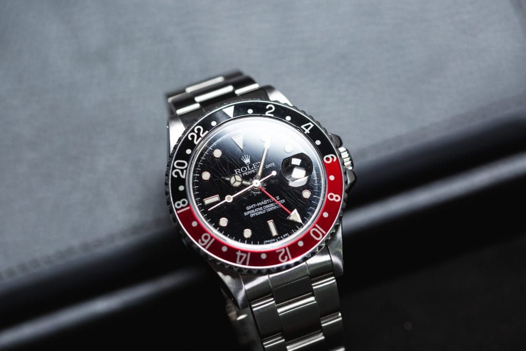 A Rolex 16760 with a Spider dial 