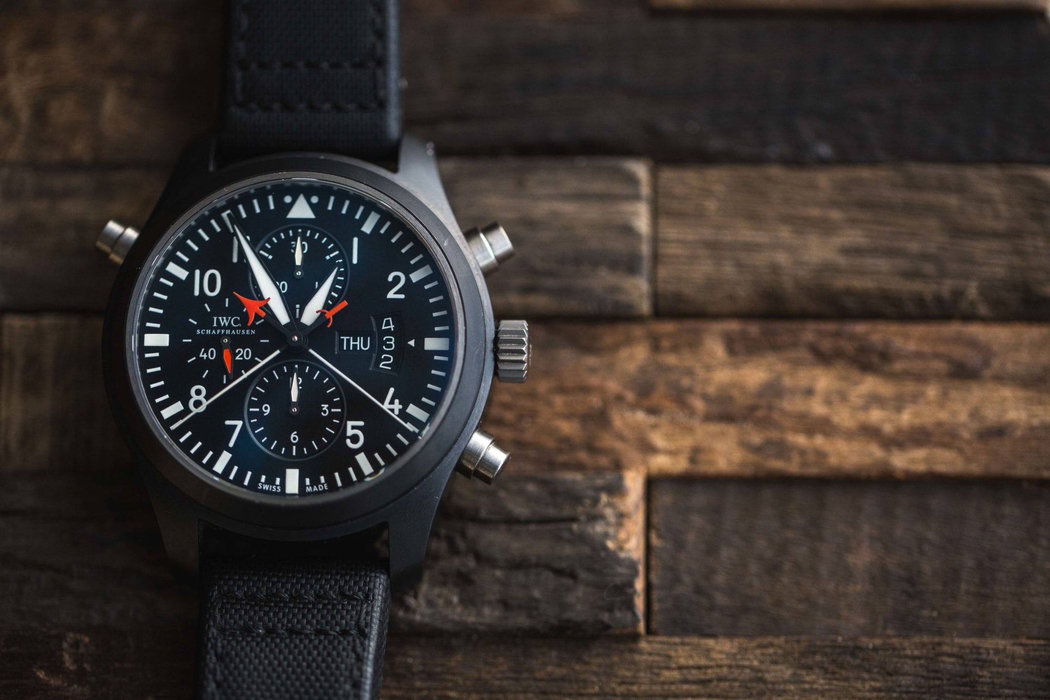 IWC Pilot's Watch Chronograph Top Gun Edition “SFTI” – The Watch Pages ...