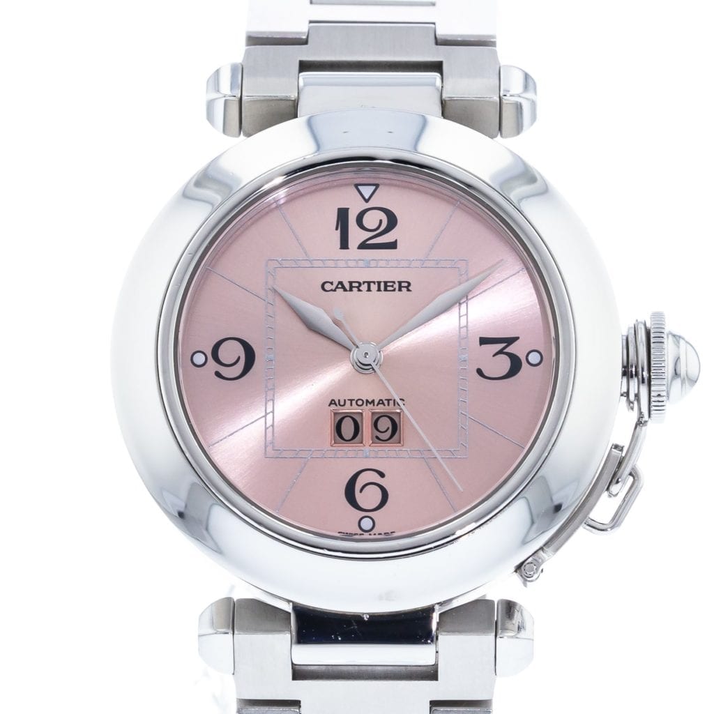 watches for summer - Cartier Pink Dial Pasha 