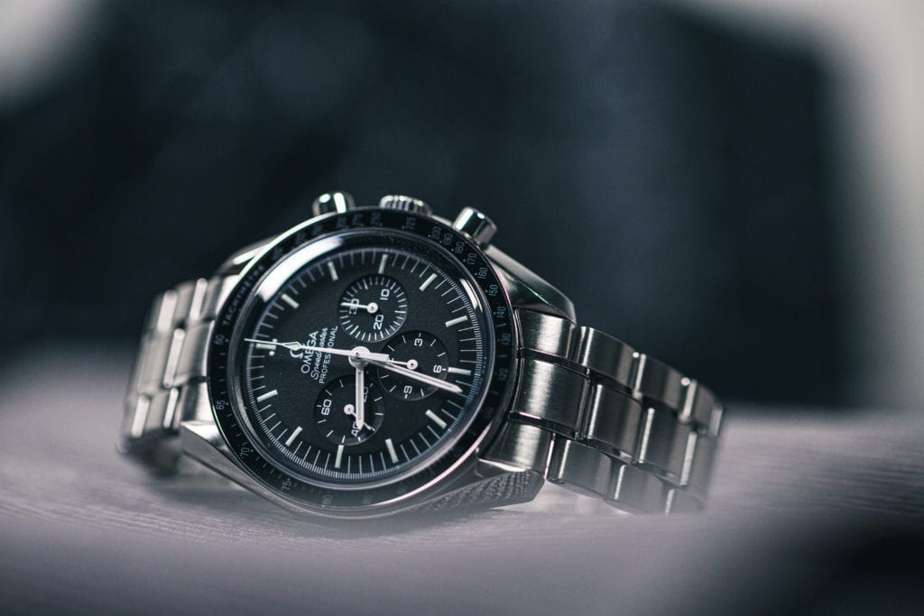 speedmaster on wrist