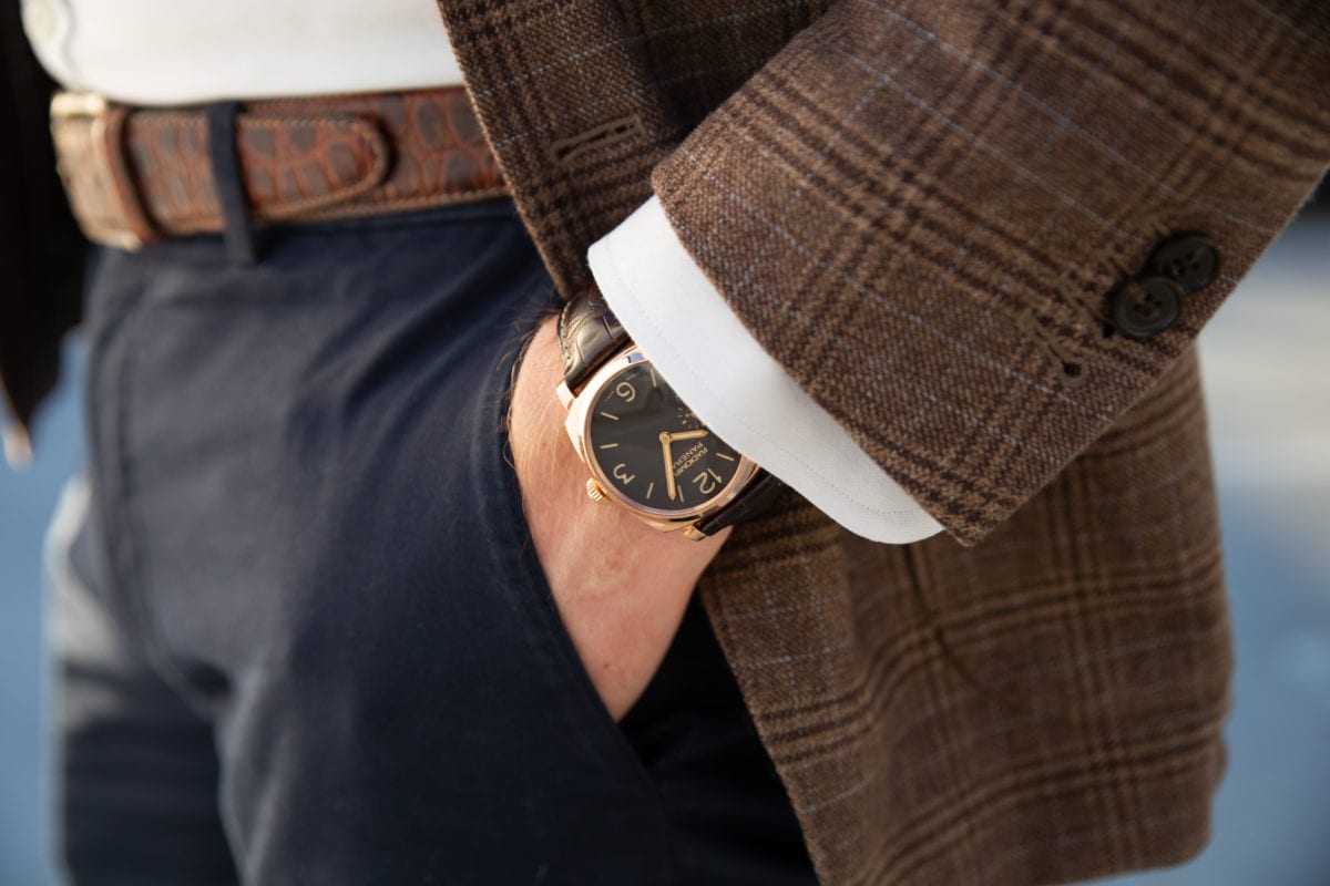 Can You Dress Up a Panerai? - Crown & Caliber Blog