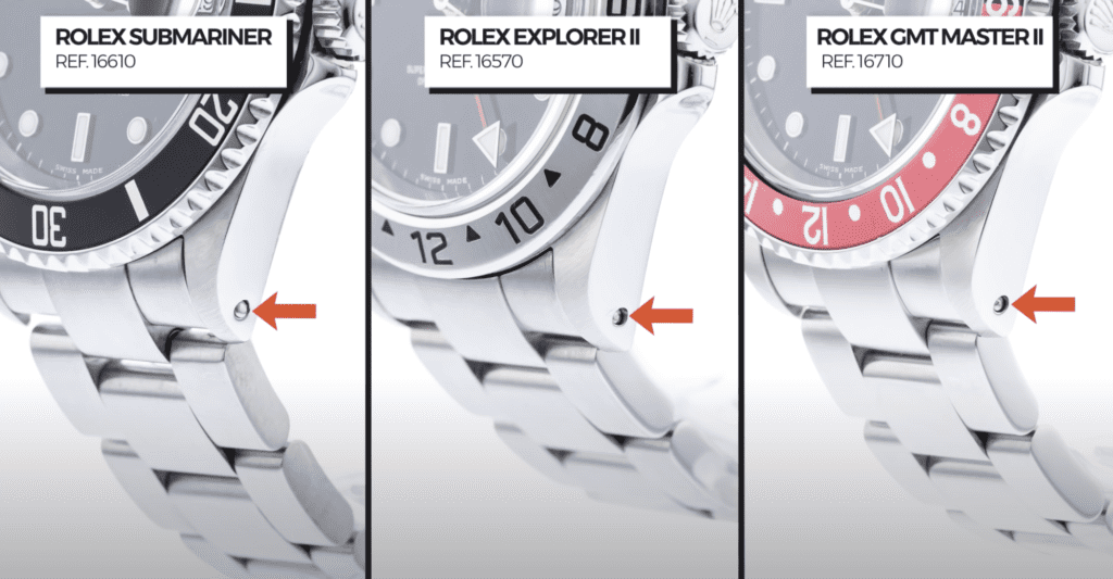 Lugs Holes on Rolex Sport Models
