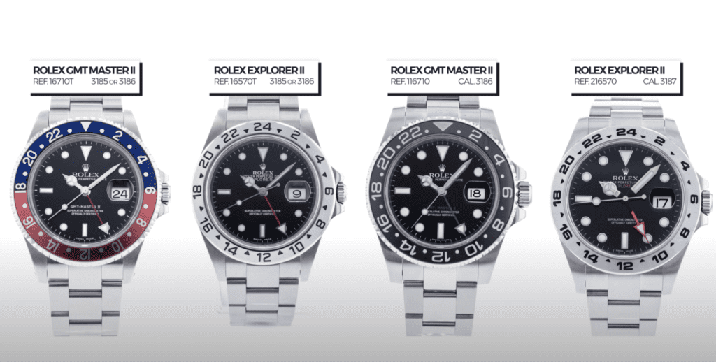 Rolex Sport Models with Cal. 3186